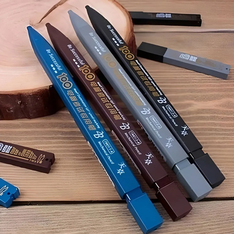 Staedtler Pencil Lumocolor - 2B-set met mechanische potloden, inclusief 1