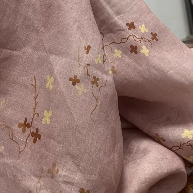 Boho Ramie Linnen Stof Stoffig - Vintage Sewing Textile recensie en prijs