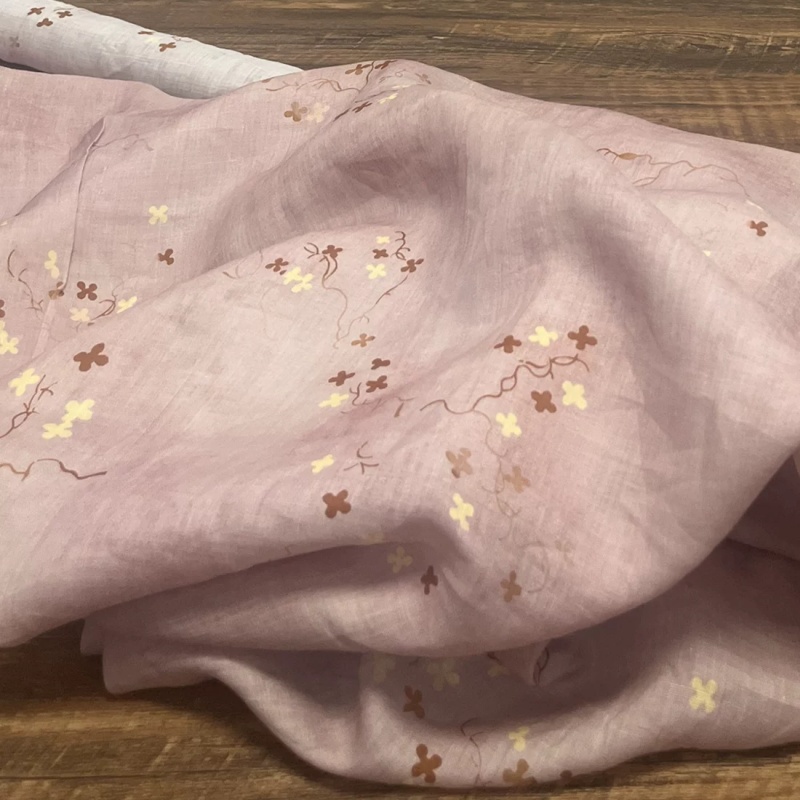 Boho Ramie Linnen Stof Stoffig - Vintage Sewing Textile recensie en prijs
