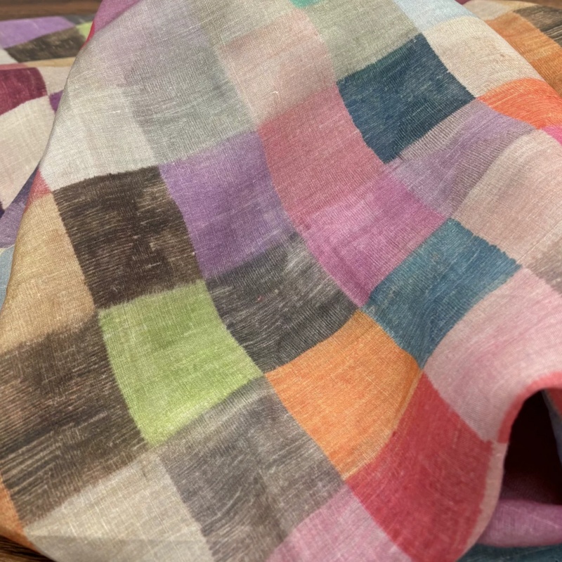 Boho Ramie Linnen Stof Kleurri - Vintage Sewing Textile recensie en prijs