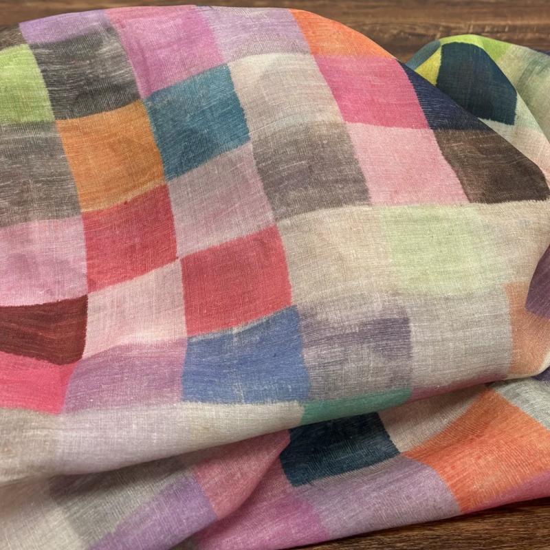 Boho Ramie Linnen Stof Kleurri - Vintage Sewing Textile recensie en prijs
