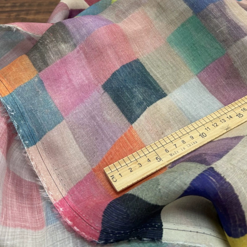 Boho Ramie Linnen Stof Kleurri - Vintage Sewing Textile recensie en prijs