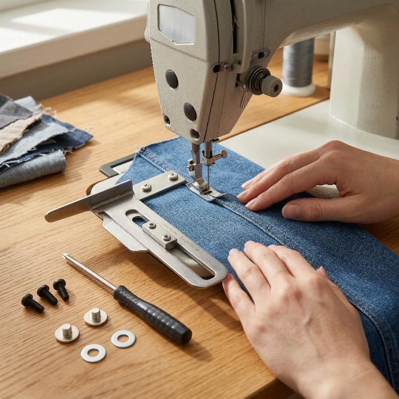 Drie-naalds vijfdraads zigzagv - Sewing Thread In Textile recensie en prijs
